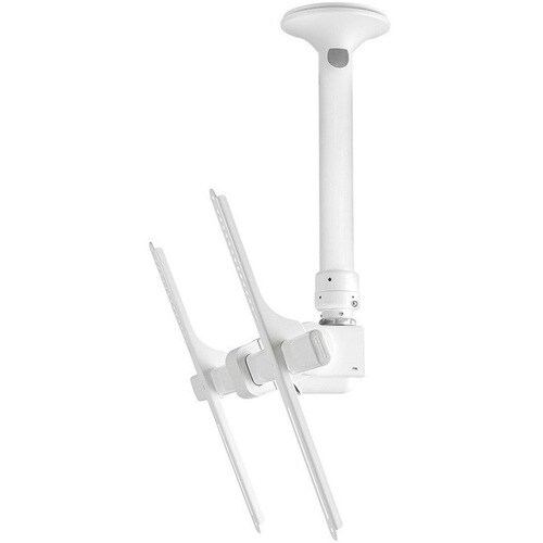 Atdec ceiling mount for large display, short pole - Loads up to 143lb - White - Universal VESA up to 800x500 - Upgradeable