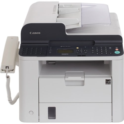 Canon i-SENSYS FAX-L410 Laser Multifunction Printer - Monochrome - Copier/Fax/Printer/Telephone - 25 ppm Mono Print - 1200