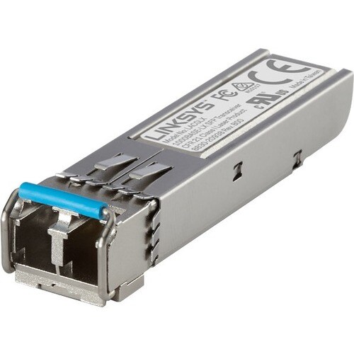 Linksys LACGLX 1000BASE-LX SFP Transceiver - For Data Networking, Optical Network - 1 x 1000Base-LX Network - 1