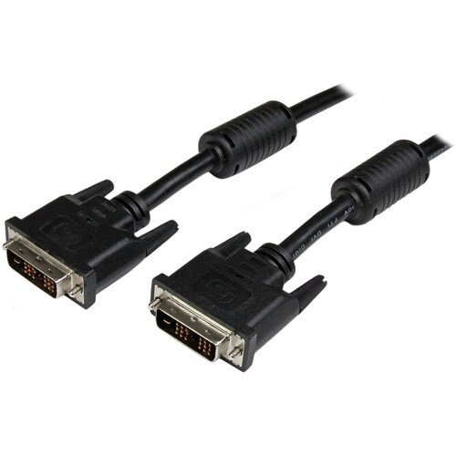 StarTech.com 1m DVI-D Single Link Cable - M/M DVI-D Monitor Cable - DVI-D 1920x1200 Cable - Video Monitor Cable M/M - Blac