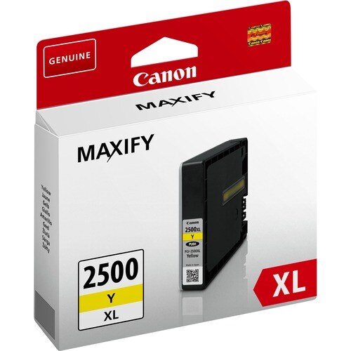 Canon PGI-1500XL Y Original High Yield Inkjet Ink Cartridge - Yellow - 1 / Pack - 935 Pages