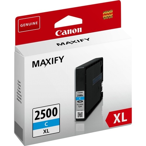 Canon PGI-2500XL C Original High Yield Inkjet Ink Cartridge - Cyan - 1 / Pack - 1755 Pages