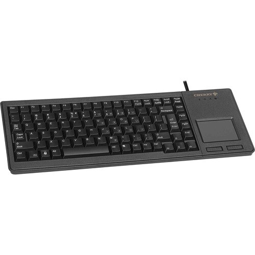 CHERRY G84-5500 Keyboard - Cable Connectivity - USB Interface - TouchPad - Danish - Black - Computer