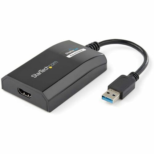 StarTech.com USB 3.0 to HDMI Adapter, DisplayLink Certified, 1920x1200, USB-A to HDMI Display Adapter, External Graphics C