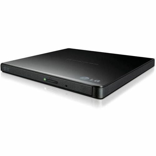 LG GP65NB60 Portable DVD-Writer - External - 1 - Retail - Black - DVD-RAM/±R/±RW Support - 24x CD Write/24x CD Rewrite/24x