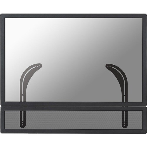 Neomounts Neomounts Pro Mounting Adapter for Speaker - Black - Height Adjustable - 200 x 100, 600 x 400 - VESA Mount Compa