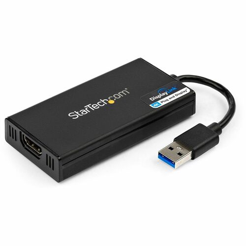 StarTech.com USB 3.0 auf 4k HDMI Adapter - Externe Monitor Grafikkarte - DisplayLink Zertifiziert - Ultra HD 4k - USB 3.0 