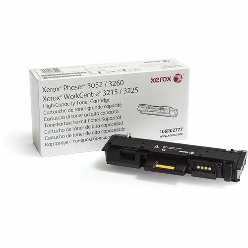 Tektronix 106R02777. Black toner page yield: 3000 pages, Printing colours: Black, Quantity per pack: 1 pc(s)