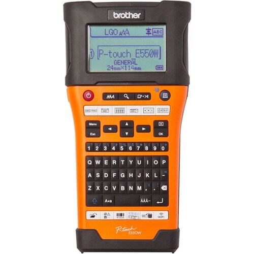 Brother Industrial Handheld Wireless Labeller - Thermal Transfer - 30 mm/s Mono - 180 x 360 dpi - Label - 3.50 mm, 24 mm, 