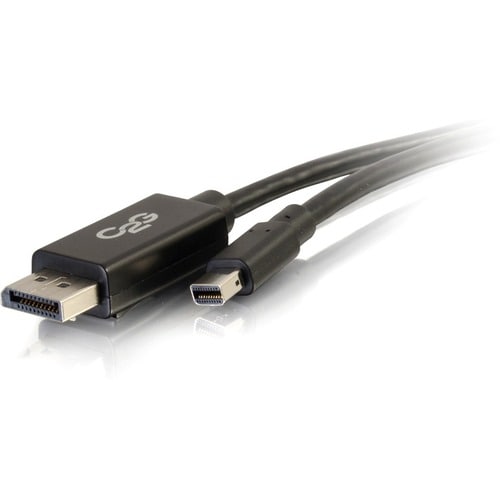 C2G 3ft 4K Mini DisplayPort to DisplayPort Cable - 4K 30Hz - Black - M/M - DisplayPort/Mini DisplayPort for Audio/Video De