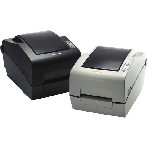 Bixolon SLP-TX400 Desktop Direct Thermal/Thermal Transfer Printer - Monochrome - Label Print - Ethernet - USB - Serial - D