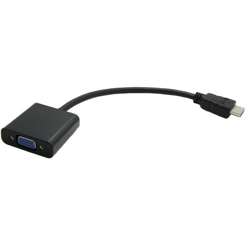 Cavo Video ITB Economy - 15 cm HDMI/VGA - for Dispositivo video, Computer portatile, Proiettore, Monitor - Estremità 2: 1 