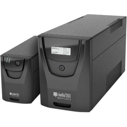 SAI de línea interactiva Riello NetPower NPW 600 - 600 VA/360 W - Torre - 8 Hora(s) Tiempo de Recarga de Batería - 220 V A