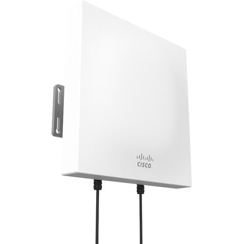 Cisco Meraki Dual-Band Patch Antenna, 8 / 6.5 dBi (MA-ANT-25) - Range - UHF, SHF - 2.4 GHz to 2.5 GHz, 5.15 GHz to 5.875 G