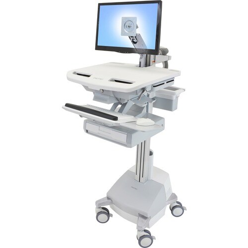 Ergotron StyleView SV44 Height Adjustable Display Stand - TAA Compliant - Up to 24" (60.96 cm) Screen Support - 16.78 kg L