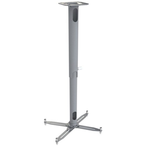KINDERMANN Comfort2 Deckenhalterung für Projektor - Silber - Höhenverstellbar - max. 20 kg Traglast