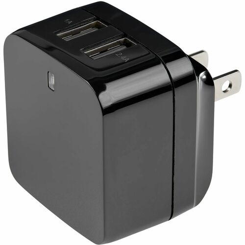 StarTech.com Cargador de Pared USB de 2 Puertos para Tablets Teléfono Celular - Cargador de Alta Potencia para Viajes - 1 