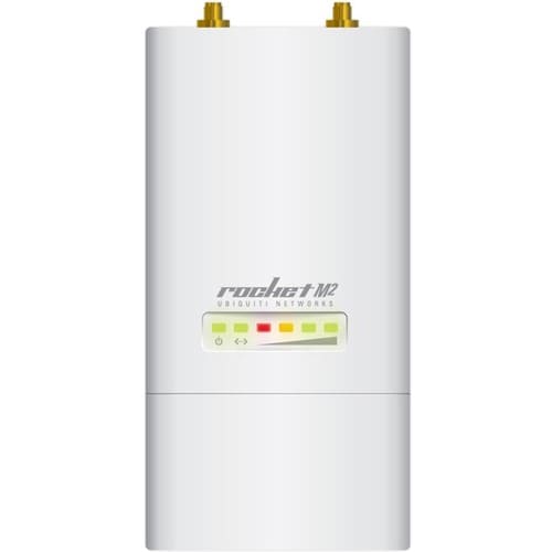 Ubiquiti Rocket M M2 IEEE 802.11n 150 Mbit/s Wireless Bridge - 2.40 GHz - MIMO Technology - 1 x Network (RJ-45) - Ethernet