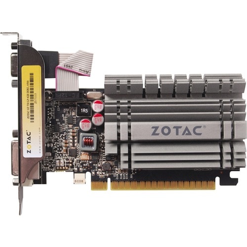 Zotac NVIDIA GeForce GT 730 Graphic Card - 4 GB DDR3 SDRAM - 2560 x 1600 Maximum Resolution - 902 MHz Core - 64 bit Bus Wi