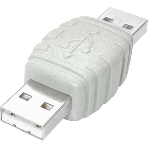 StarTech.com Adaptador de Cable USB A Macho a USB A Macho - Blanco