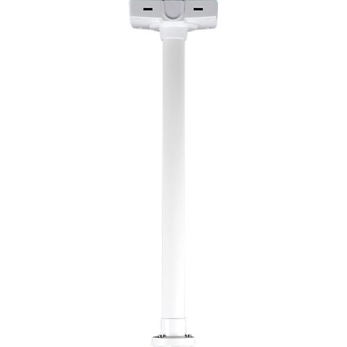 Chromated and powder coated aluminum ceiling mount 75 cm / 29.5 inch compatible with fixed dome pendant kits and AXIS P55-