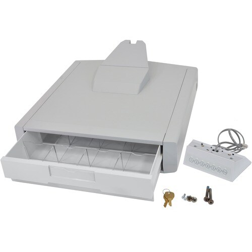 Ergotron 97-900. Type: Drawer, Product colour: Grey, White, Maximum weight capacity: 1 kg. Package width: 457 mm, Package 