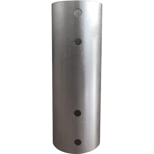 Neomounts FPMA-CPCONNECTSILVER Extension pole connector. Maximum weight capacity: 50 kg, Material: Steel, Product colour: 