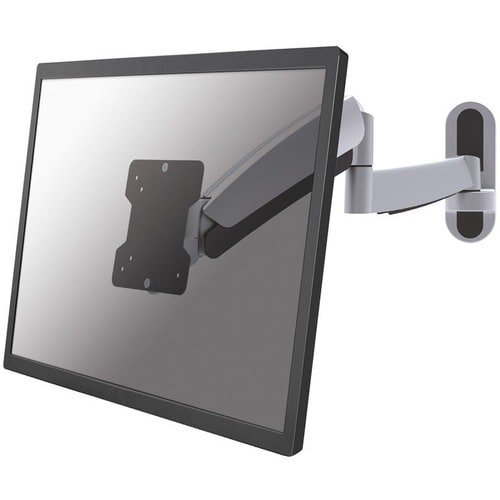Neomounts Neomounts Pro FPMA-W955 Montagem na parede para Visualização em ecrã plano - Prata - Altura ajustável - 25,4 cm 