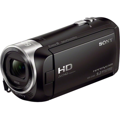 Sony Pro Handycam CX405 Digital Camcorder - 2.7" LCD Screen - 1/5.8" Exmor R CMOS - Full HD - Black - 16:9 - 2.3 Megapixel