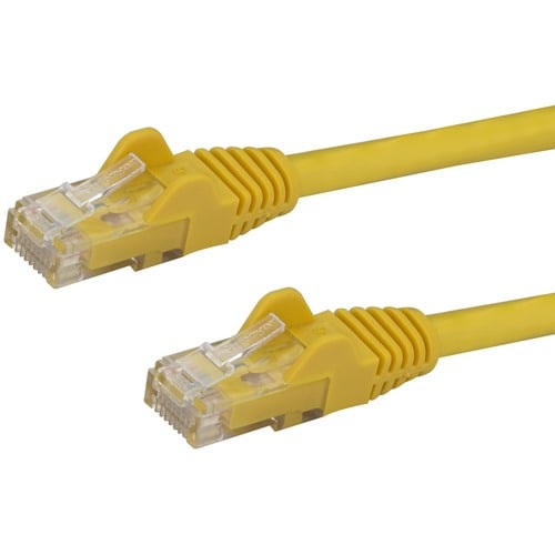 StarTech.com Cavo di rete CAT 6 - 100% Rame - Cavo Patch Ethernet RJ45 UTP Giallo da 3m antigroviglio - Cable for Disposit
