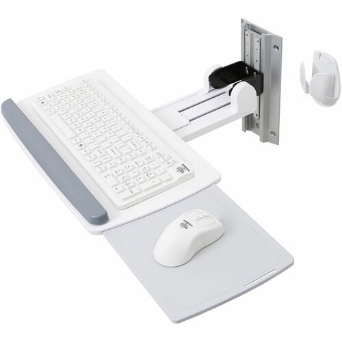 Ergotron Neo-Flex Wandhalterung für Tastatur - Weiß - max. 2,27 kg Traglast