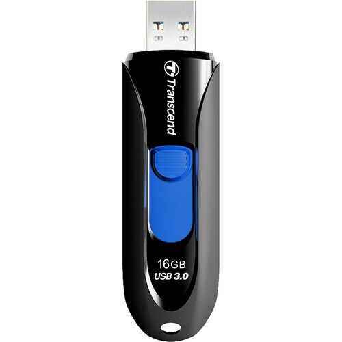 Transcend JetFlash 790 16 GB USB 3.0 Flash-Laufwerk - Schwarz, Blau