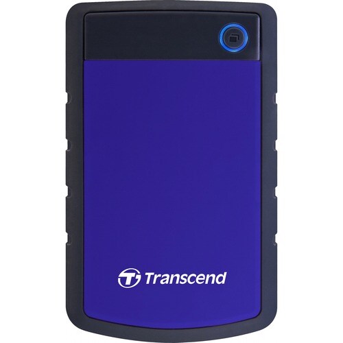 Transcend StoreJet Tragbar Robust Festplatte - 2,5" Extern - 2 TB - SATA - Blau - USB 3.0 - 3 Jahr(e) Garantie