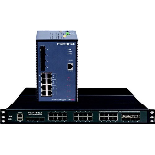 Fortinet FortiSwitch Ethernet Switch - 8 Ports - Manageable - 3 Layer Supported - Modular - 4 SFP Slots - Optical Fiber, T
