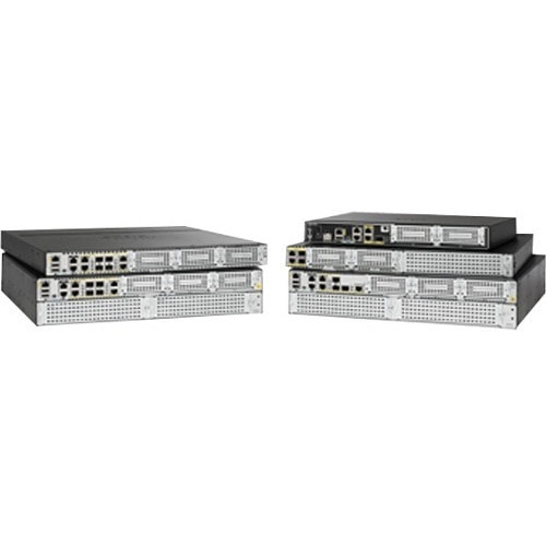 Cisco 4000 4431 Router with AX License - 4 Ports - Management Port - 8.0 - Gigabit Ethernet - 1U - Rack-mountable, Wall Mo
