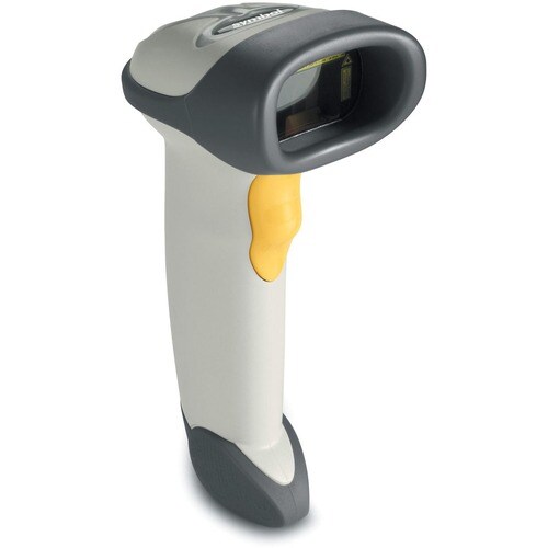 Zebra LS2208 Handheld Barcode Scanner - Cable Connectivity - White - 100 scan/s - Laser - Linear - Bi-directional - USB