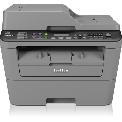 Brother MFC-L2700D Laser Multifunction Printer - Monochrome - Copier/Fax/Printer/Scanner - 30 ppm Mono Print - 2400 x 600 