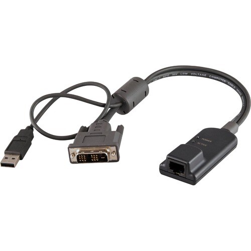 Vertiv AVOCENT DVI/RJ-45/USB Server Interface Module - Cable for Switch, Keyboard/Mouse, Server, Video Device - First End: