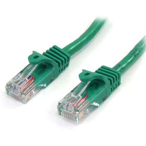 StarTech.com 1 m Green Cat5e Snagless RJ45 UTP Patch Cable - 1m Patch Cord - Cable for Network Device - First End: 1 x RJ-