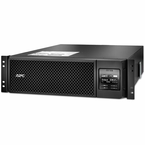 APC by Schneider Electric Smart-UPS Double Conversion Online UPS - 5 kVA/4.50 kW - 3U Rack-mountable - 1.50 Hour Recharge 