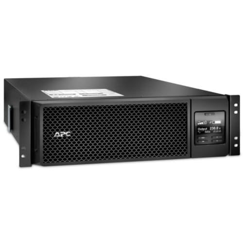 APC Smart-UPS On-Line, 5kVA, Rackmount 3U, 230V, 6x C13+4x C19 IEC outlets, Network Card+SmartSlot, Extended runtime, W/ r