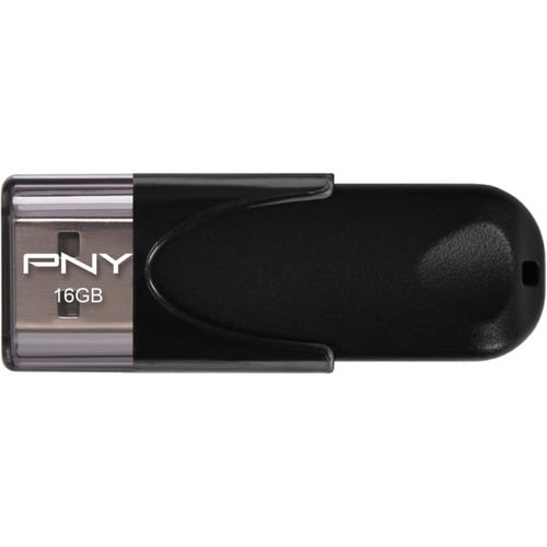 PNY Attaché 4 2.0 16 GB USB 2.0 Flash-Laufwerk - Schwarz - 2 Jahr(e) Garantie
