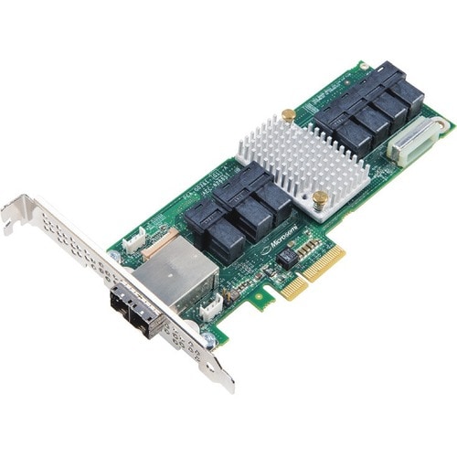 Microchip Adaptec 82885T SAS Controller Expander - 12Gb/s SAS - PCI Express 3.0 x4 - Plug-in Card - 7 x SFF-8643, 2 x SFF-