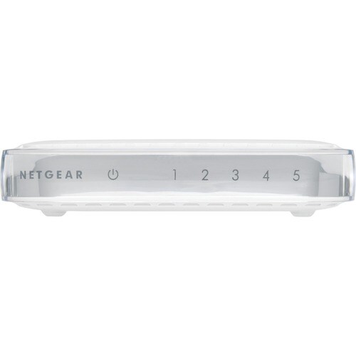 Netgear GS605 5 Ports Ethernet Switch - 10/100/1000Base-T - 2 Layer Supported - Desktop - 2 Year Limited Warranty