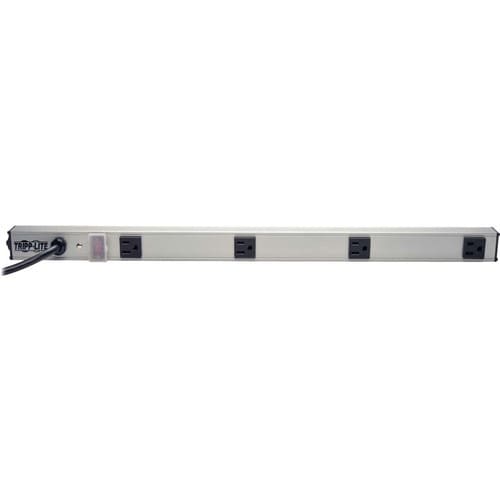Eaton Tripp Lite Series 4-outlet Vertical Power Strip with 6 ft. (1.83 m) Cord - NEMA 5-15P - 4 x NEMA 5-15R - 6 ft Cord -