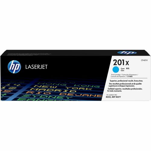 HP 201X Tonerkartusche - Cyan Original - Laserdruck - Hoch Kapazität - 1er Pack