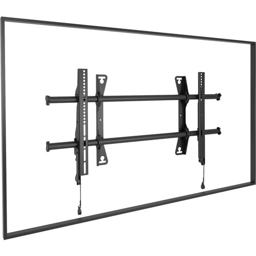 Chief Fusion Large Fixed Display Wall Mount - For Displays 42-86" - Black - 1 Display(s) Supported - 42" to 86" Screen Sup