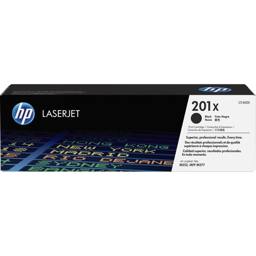 HP 201X Hoch Kapazität Laserdruck Tonerkartusche - Schwarz - Original - 1 Each - Laserdruck - Hoch Kapazität - 1er Pack