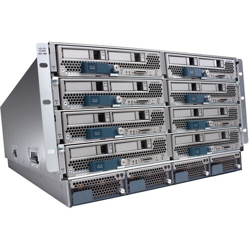 Cisco UCS 5108 Blade-Server-Gehäuse - Rackmount - 6U - 0 - 8 x Fan(s) Supported - 2 x Slot(s)