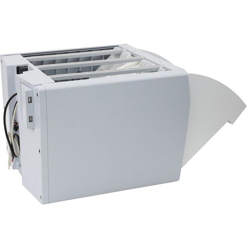 Ergotron Eimer - 457,2 mm Breite x 457,2 mm Tiefe x 330,2 mm Höhe - Grau, Weiß